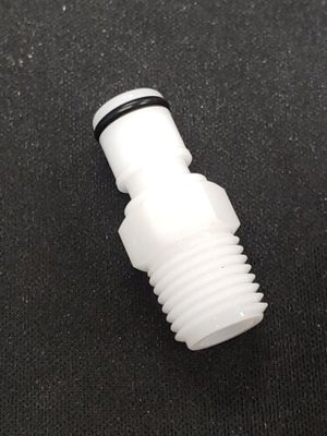 Water Filter 3/8" Quick Disconnect Male Connector In-line Hose Thread Water